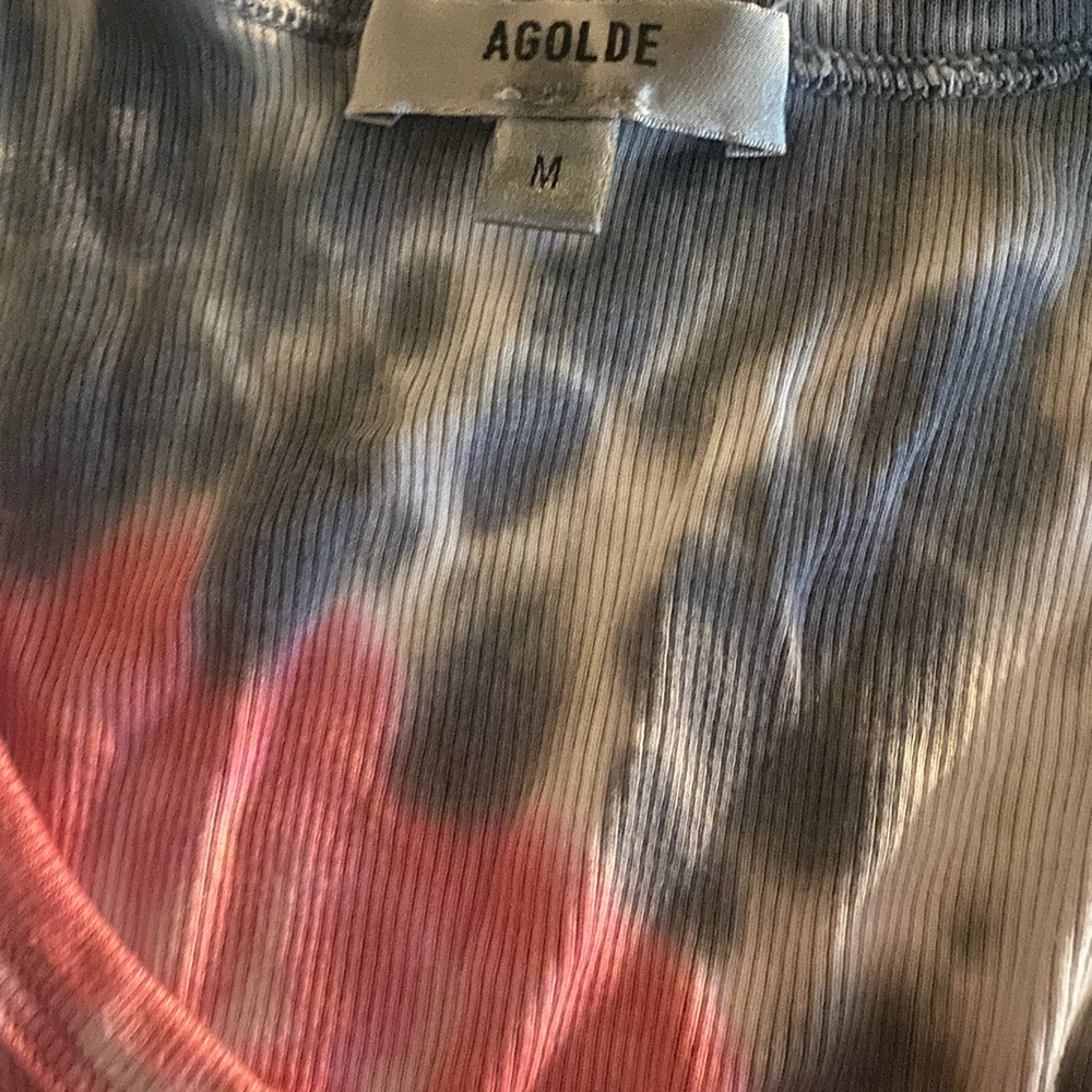 Agolde Ribbed Tank Onsie - Picture 3 of 4
